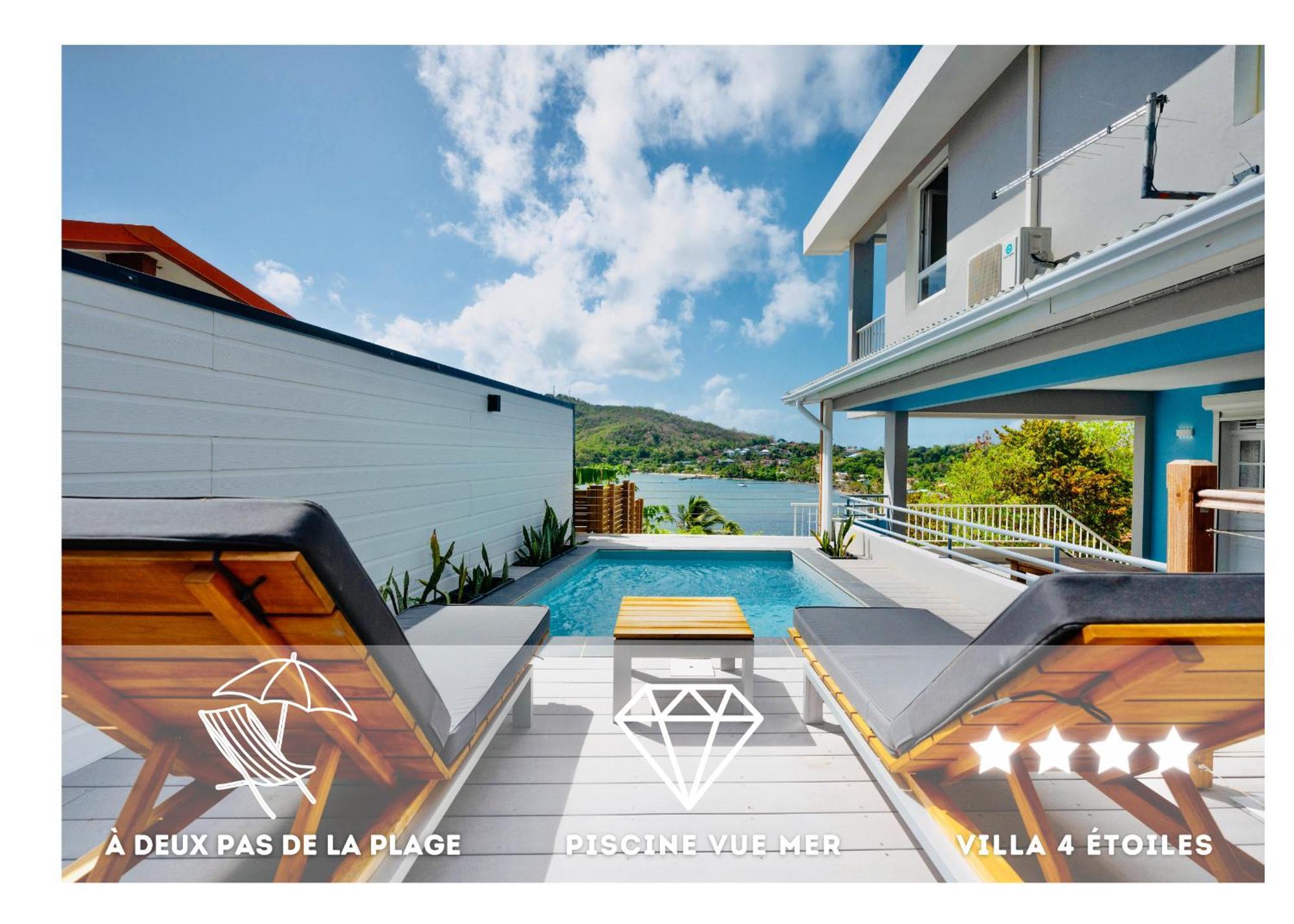 Sublime Villa Piscine - Tresor De La Baie Ла-Трініте Екстер'єр фото